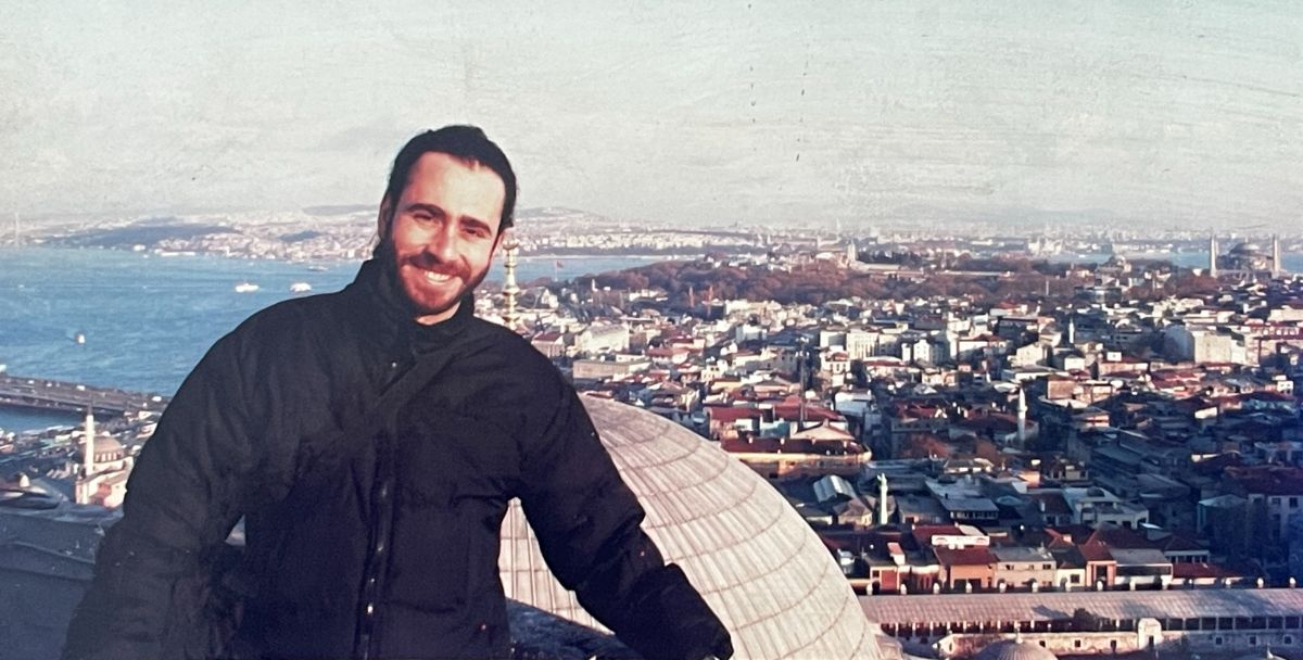 Muzaffer Özgüleş, Süleymaniye minaresinde, İstanbul, 2007